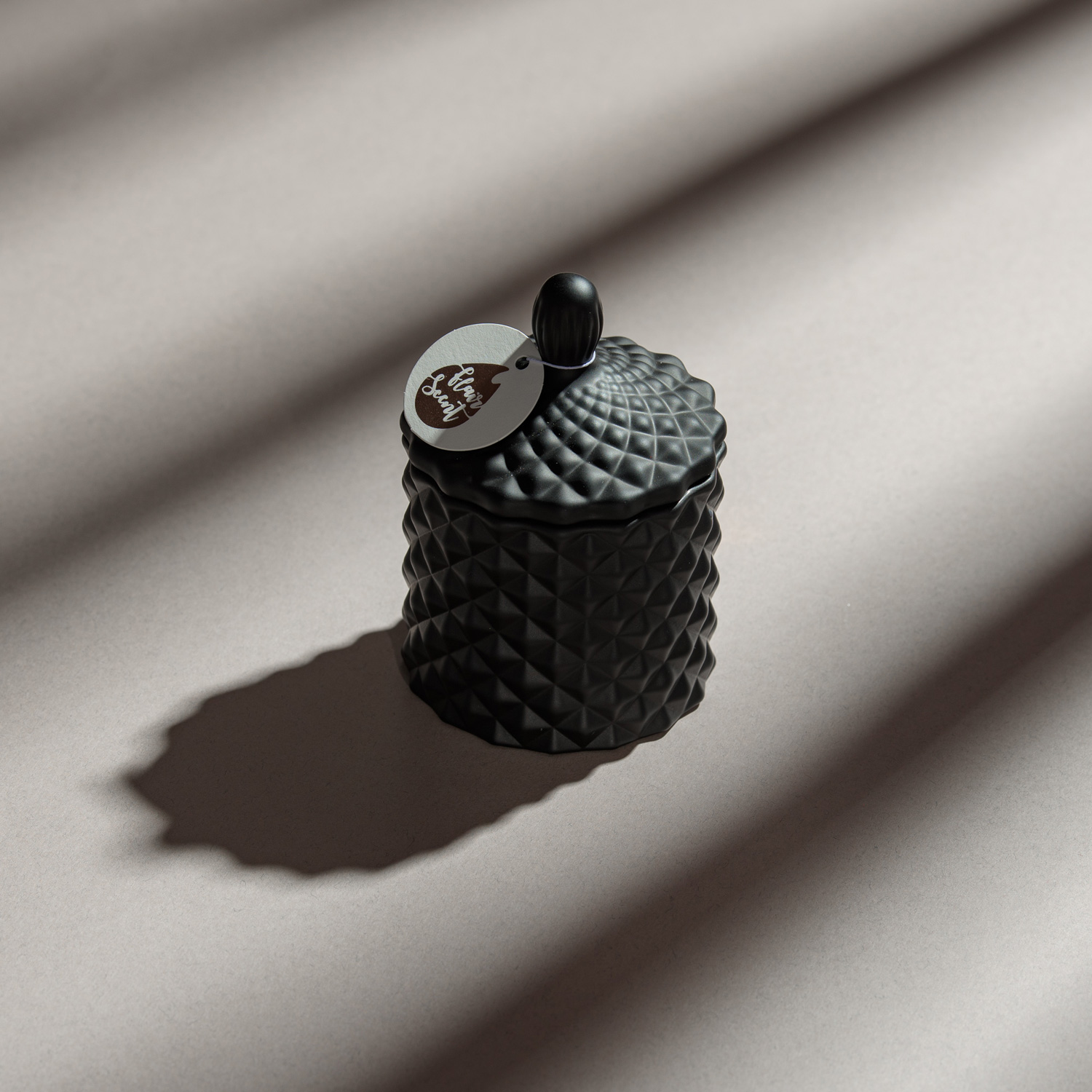 Bomboniera baby Boem negru mat