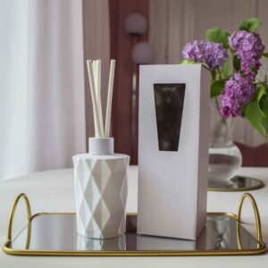 Difuzor de parfum - Diamant Alb Mat