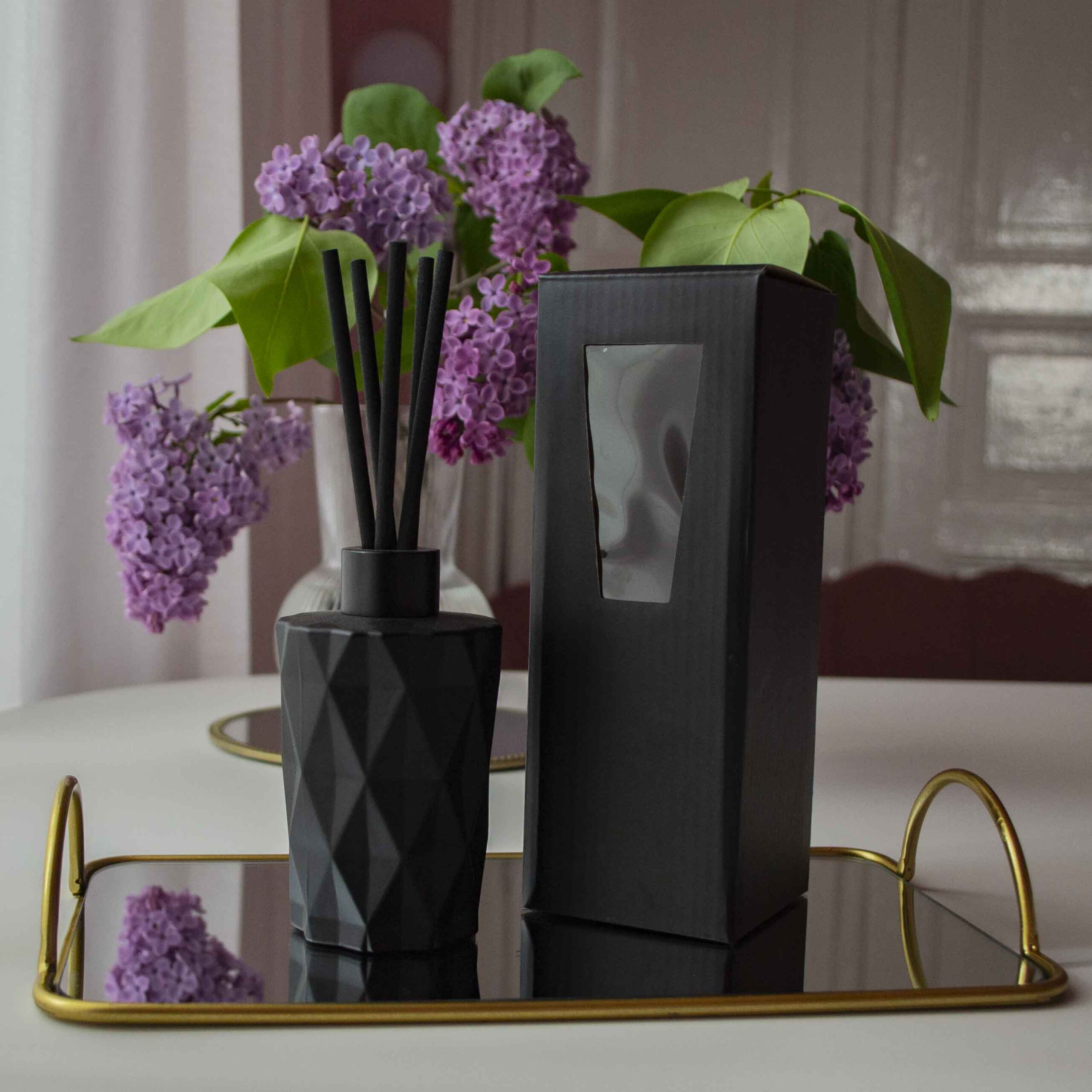 Difuzor de parfum - Diamant Negru mat