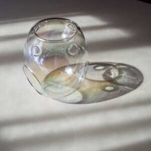 Lampă din sticlă pentru aromaterapie