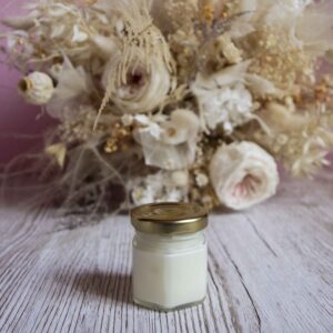 50 de mărturii parfumate în borcănel din sticlă 50ml