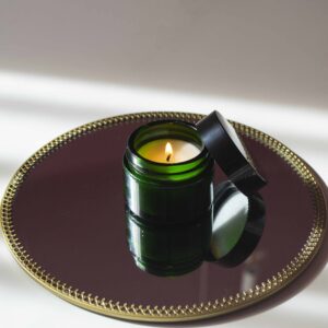 50 de mărturii parfumate în vas Crème verde 50ml