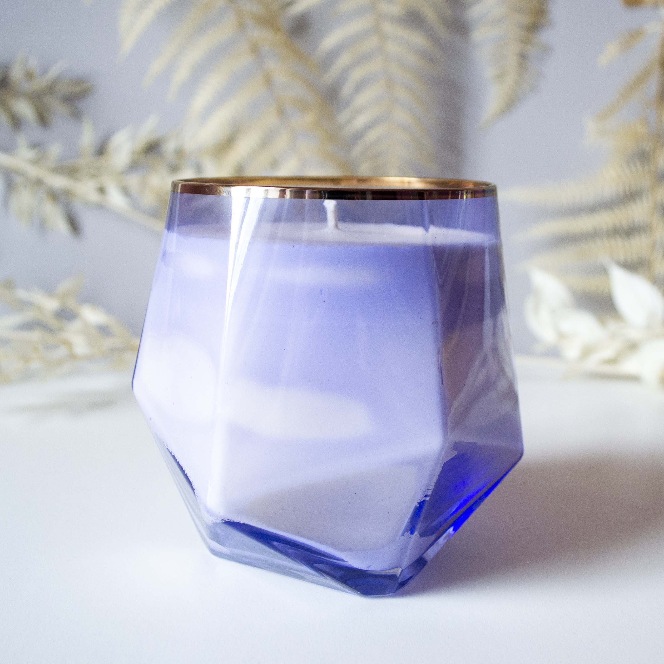 Lumânare parfumată în pahar Picasso Blue - imagine 2