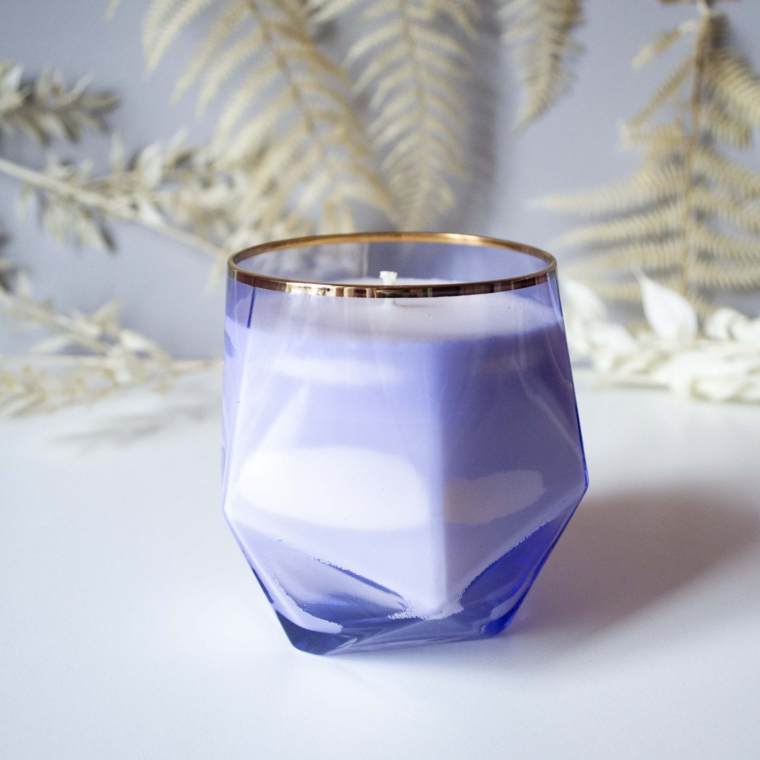 Lumânare parfumată în pahar Picasso Blue