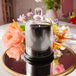 Lumânare parfumată în vas Cloche Mare Negru