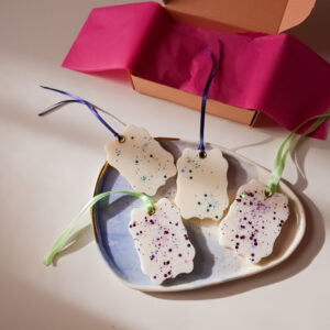 Set de 4 taguri parfumate Baroque - odorizant de dulap