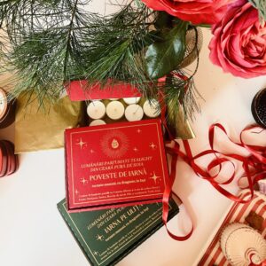 Cutie cu 12 lumânări tealight cu arome de iarnă