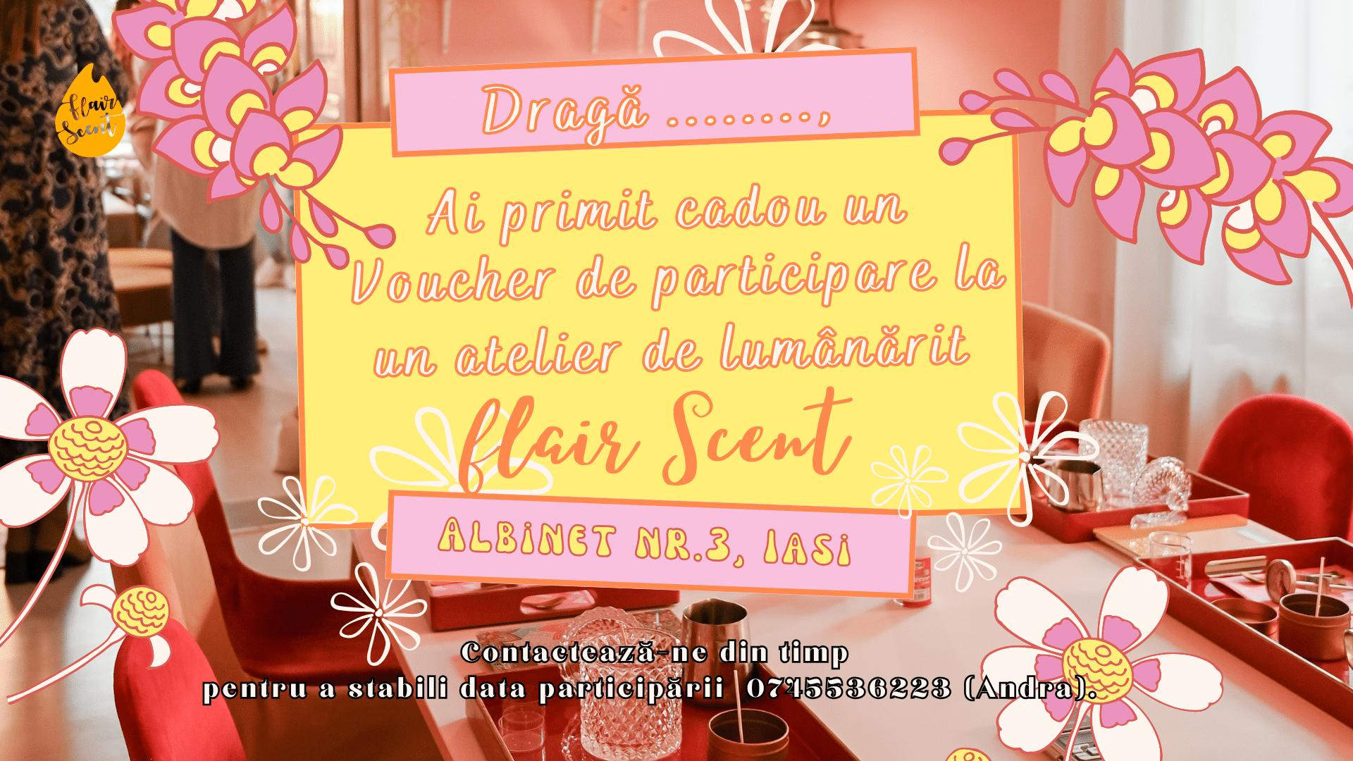 Voucher Cadou – Atelier de Lumânări Parfumate - imagine 8