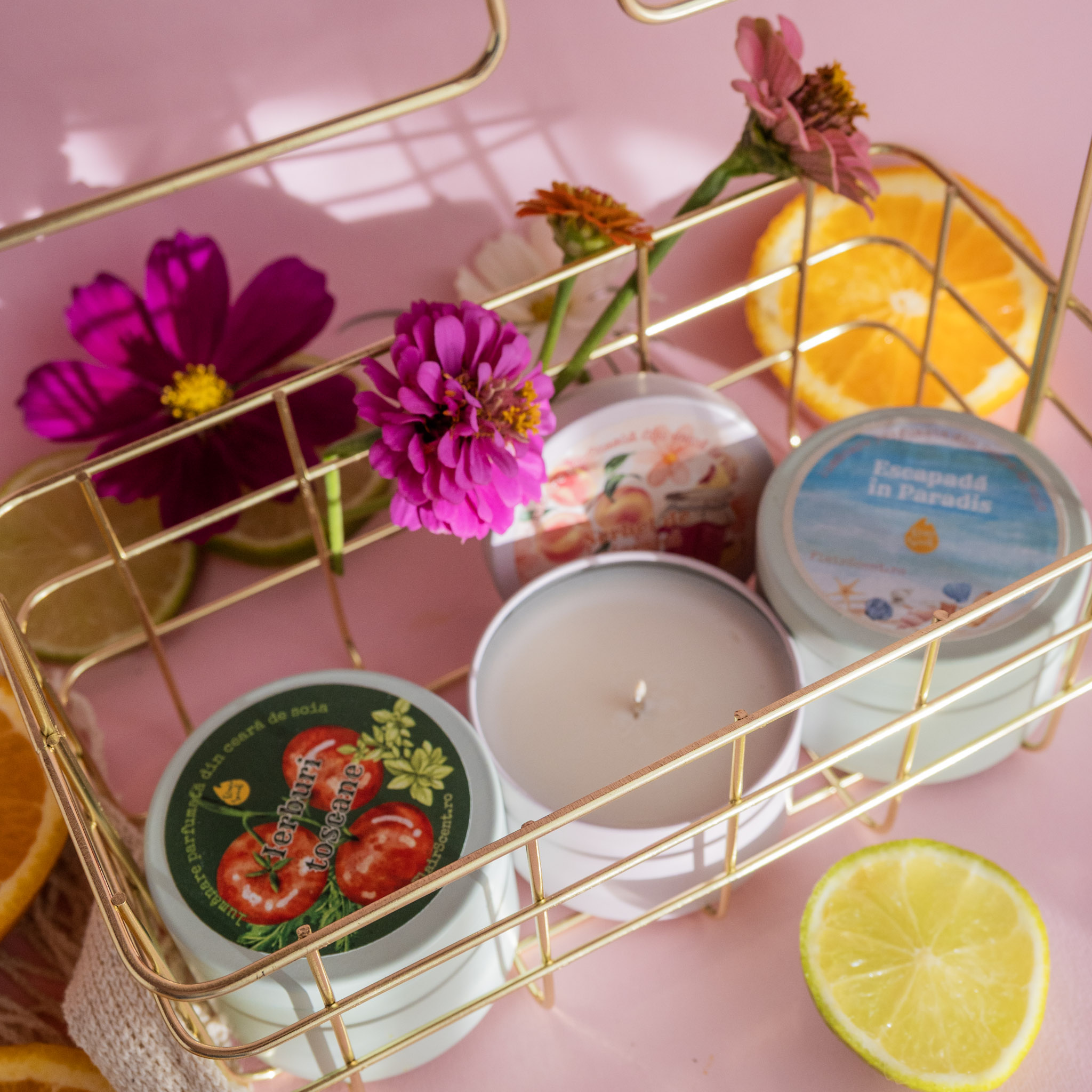 Pachețelul de Vacanță Pastel - 3 Cutii de Călătorie colorate 100g - imagine 2