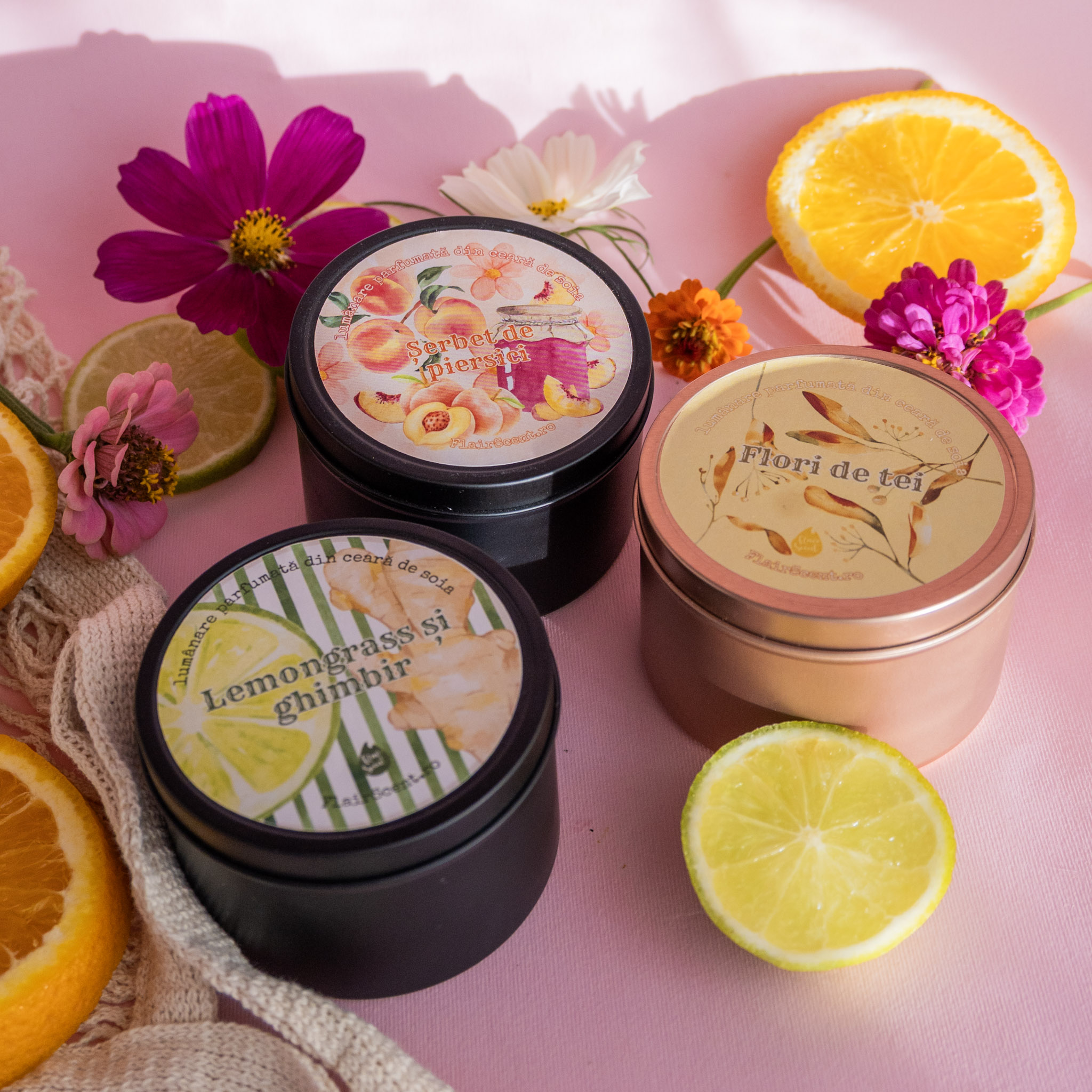 Pachețelul de Vacanță: 3 lumânări de călătorie 200g - imagine 4
